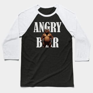 Angry Bear Baseball T-Shirt